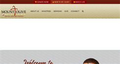 Desktop Screenshot of mtolivebc.org
